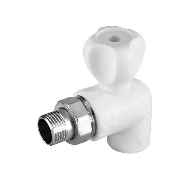 25x1/2” PPRC Plastik Köşe Radyatör Vanası