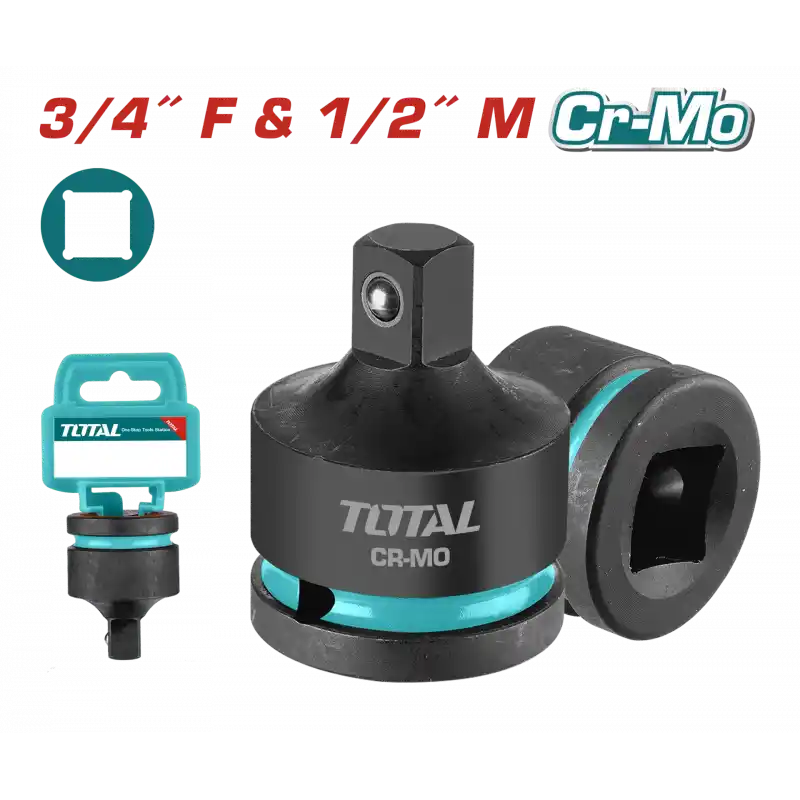 Total THIAD3412 3/4-1/2 Darbeli Lokma Adaptörü