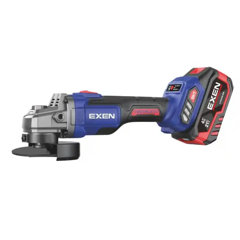 Exen EN 204 Akülü Darbeli Matkap, Avuç Taşlama Seti