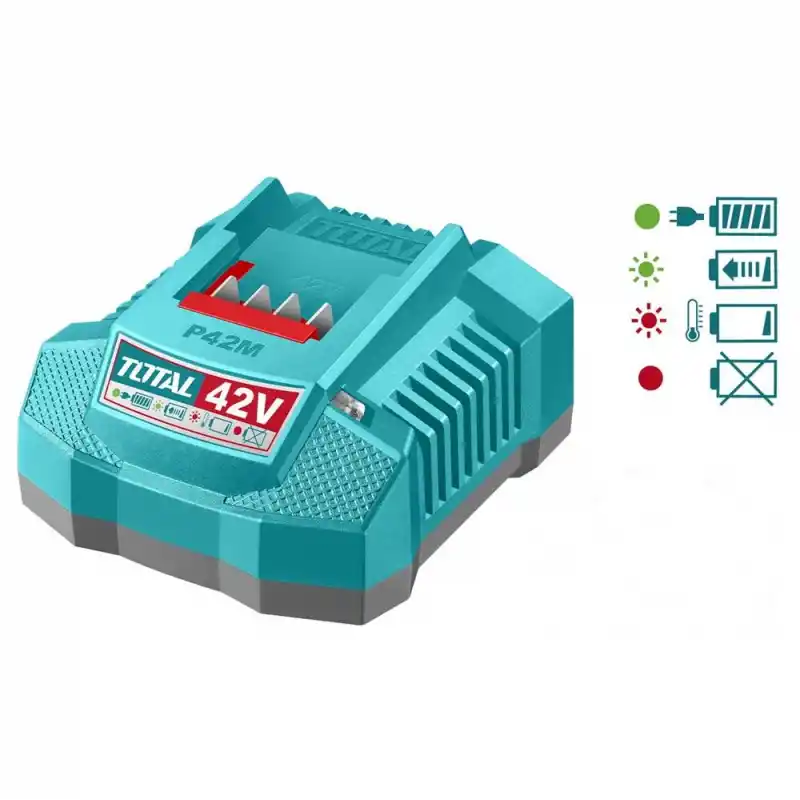 Total TFCLI42021E Yedek Akü Şarj Aleti 42V 2.0A