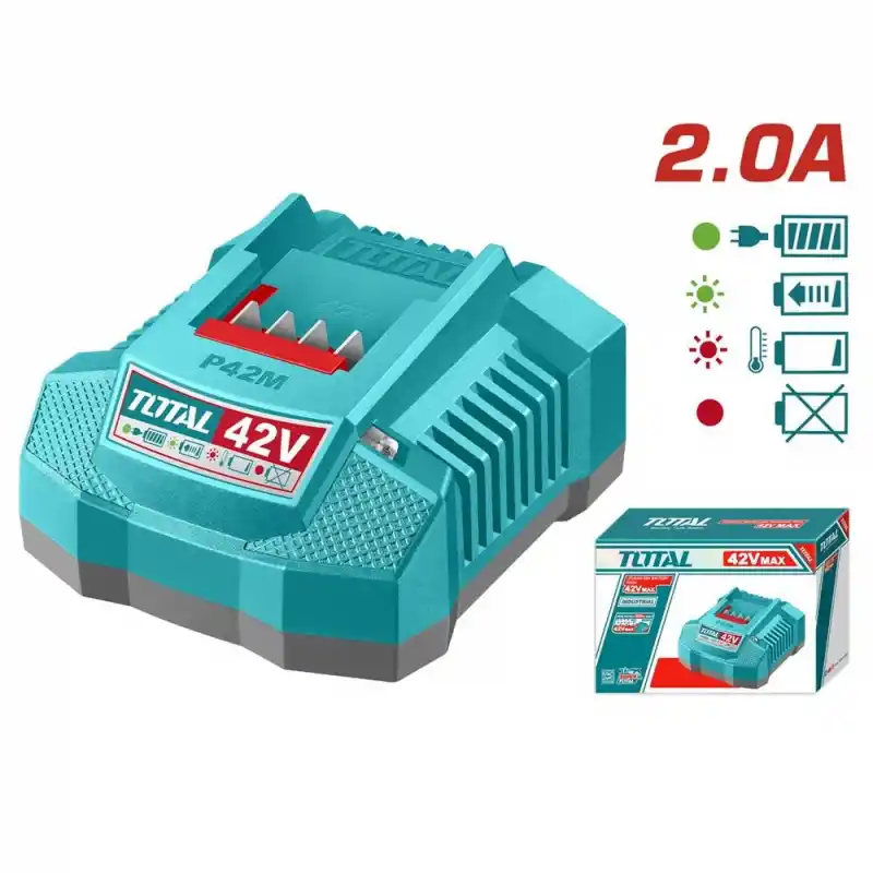 Total TFCLI42021E Yedek Akü Şarj Aleti 42V 2.0A