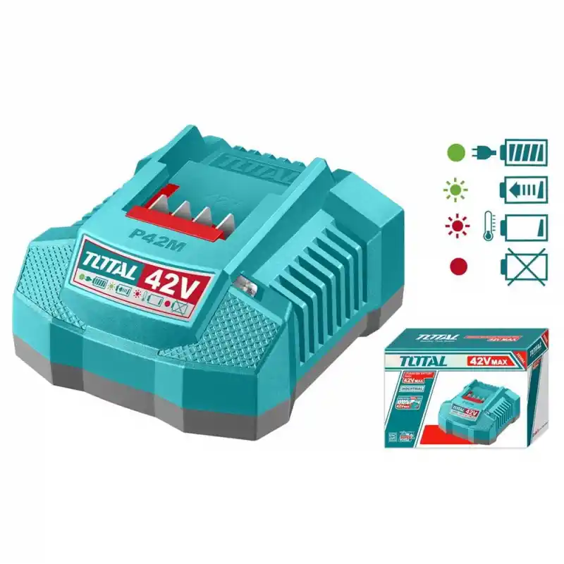 Total TFCLI42021E Yedek Akü Şarj Aleti 42V 2.0A