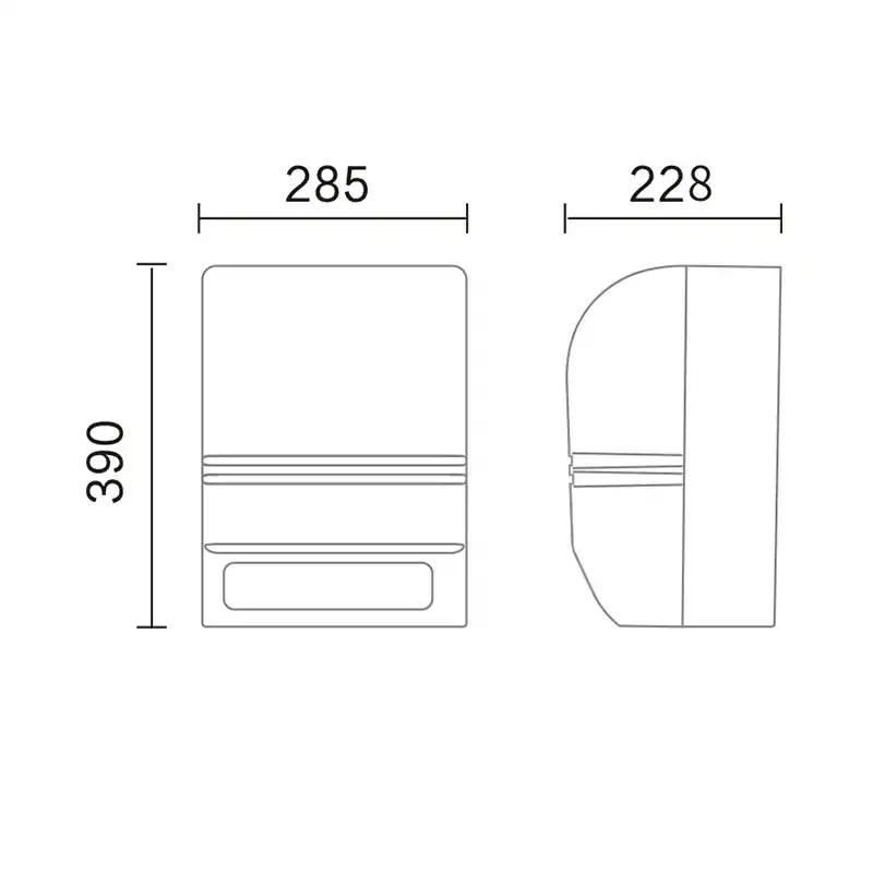 Xinda CZQ20 Fotoselli Kağıt Havlu Verici | Bal Rengi