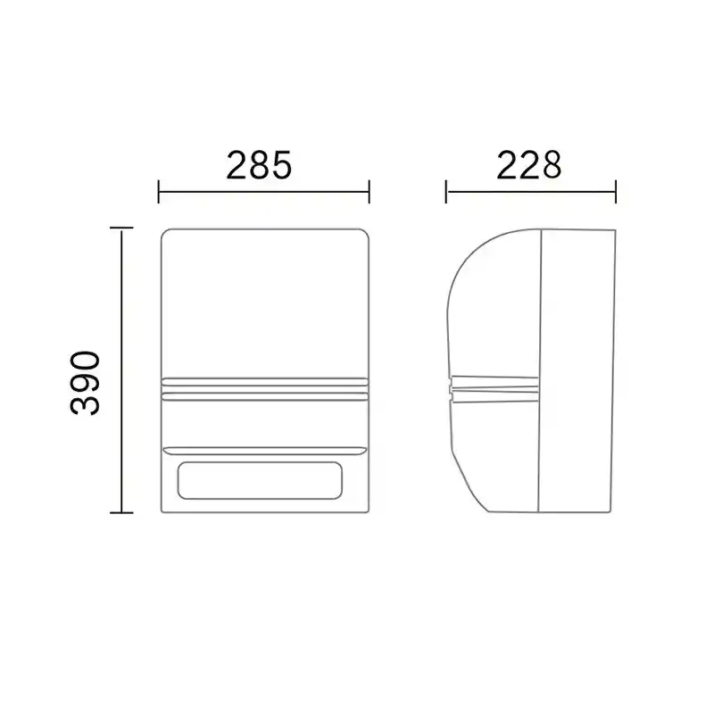 Xinda CZQ20 Fotoselli Kağıt Havlu Verici | Silver