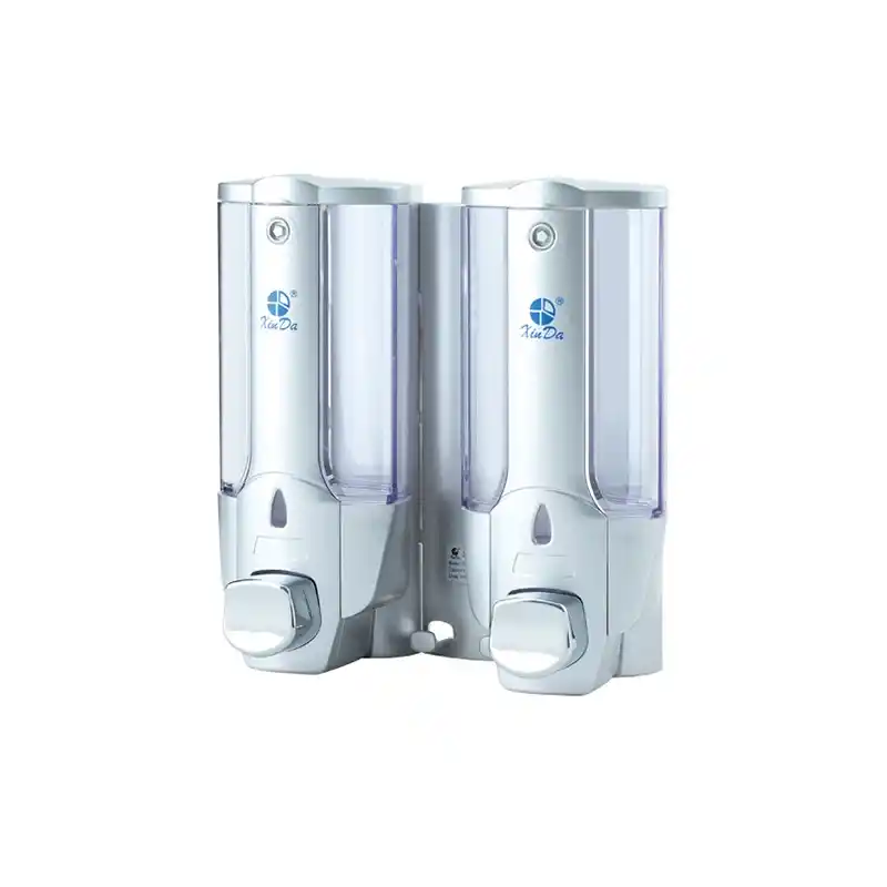 Xinda ZYQ138S Gümüş Manuel İkili Sıvı Sabun Verici