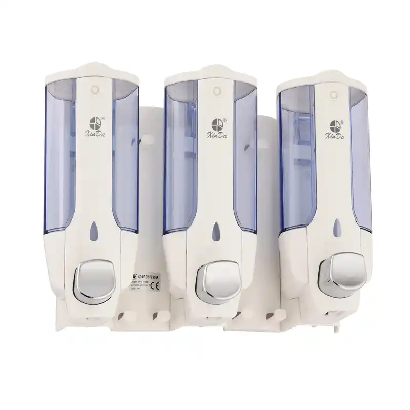 Xinda ZYQ138T Beyaz Manuel Üçlü Sıvı Sabun Verici