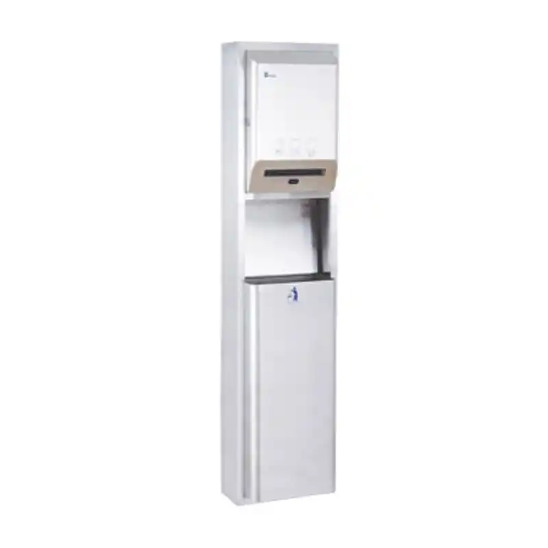 Xinda GSG63E-R Sıva Üstü Fotoselli Kağıt Havluluk Çöp Kovası Kombinasyonu