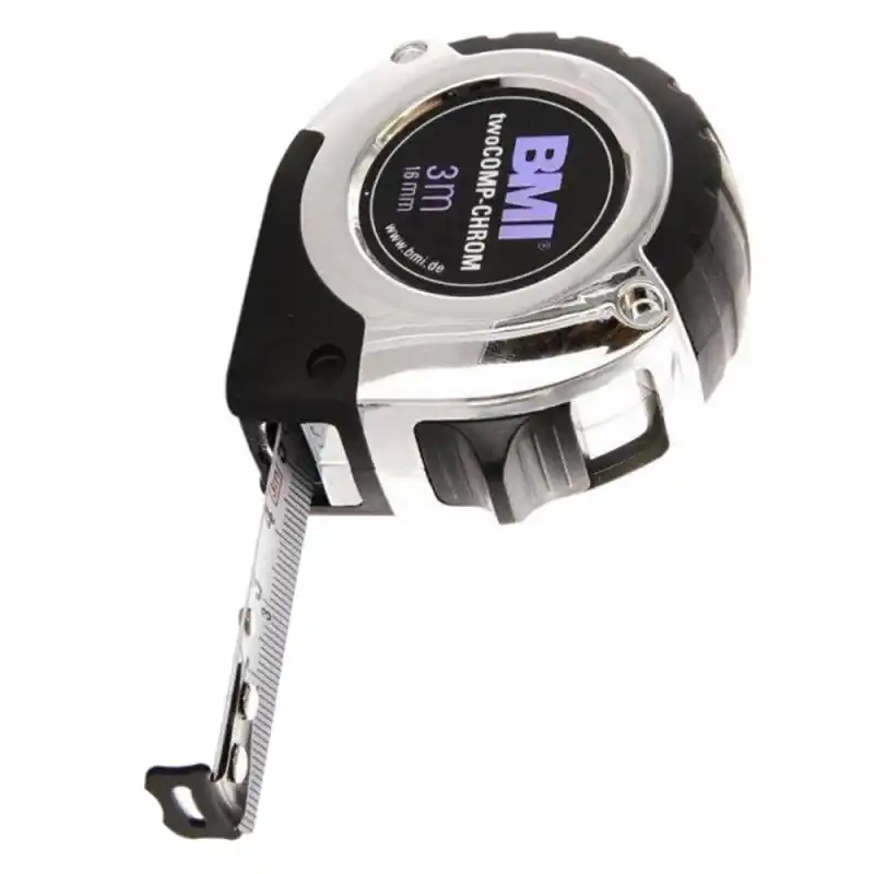 BMI 475341 TwoCOMP Krom Şerit Metre 3 Mtx16mm