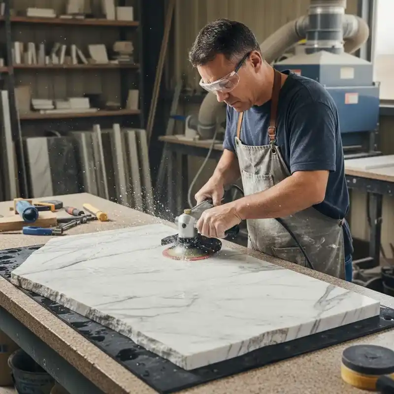 Gison GPW216 Havalı Sulu Taşlama Makinesi