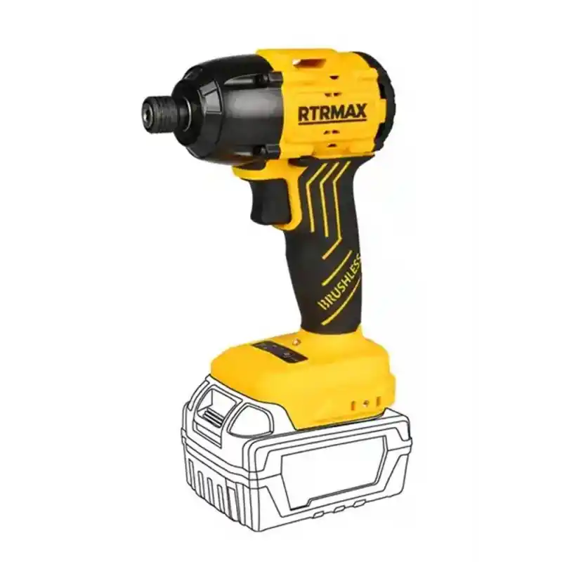 Rtrmax Slion 4Lü Akülü Darbeli Matkap, Vidalama, Kırıcı Delici, Avuç Taşlama Seti