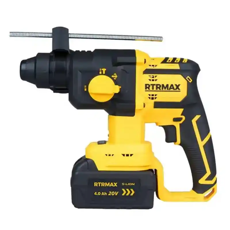 Rtrmax Slion 4Lü Akülü Darbeli Matkap, Somun Sıkma, Kırıcı Delici, Avuç Taşlama Seti