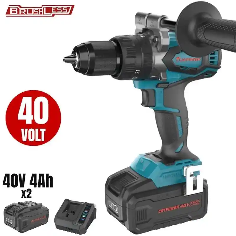 Catpower 4411 Akülü Darbeli Vidalama 2x4.0 Ah