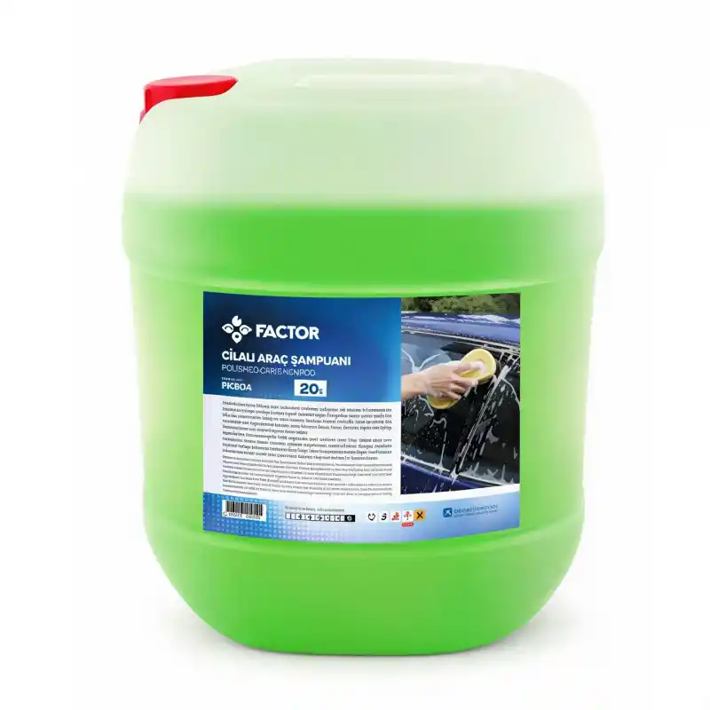 Factor PK804 Fırçasız Köpüklü Oto Yıkama Deterjanı 20Lt