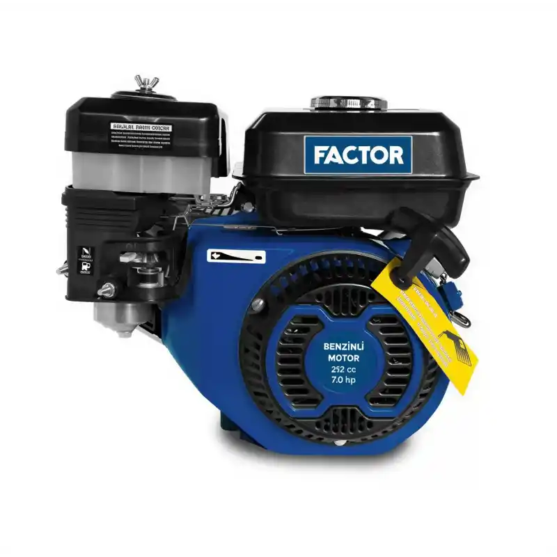 Factor GK210 Kamalı Benzinli İpli Motor 7Hp