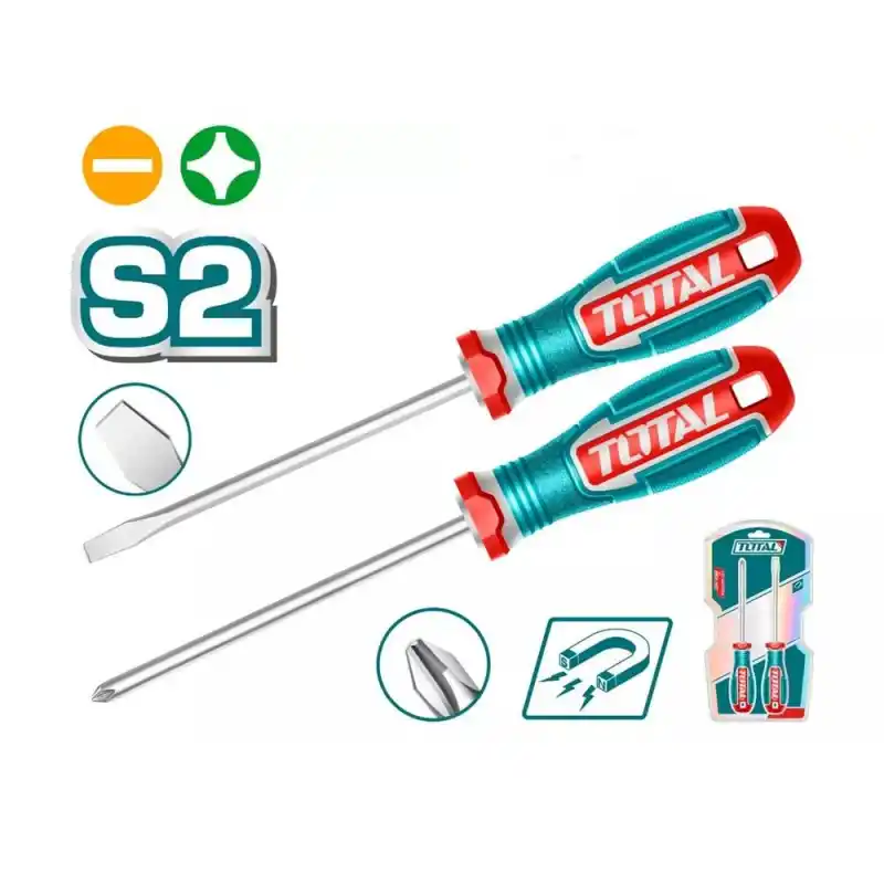 Total TKSDS0226 2 Parça Tornavida Seti