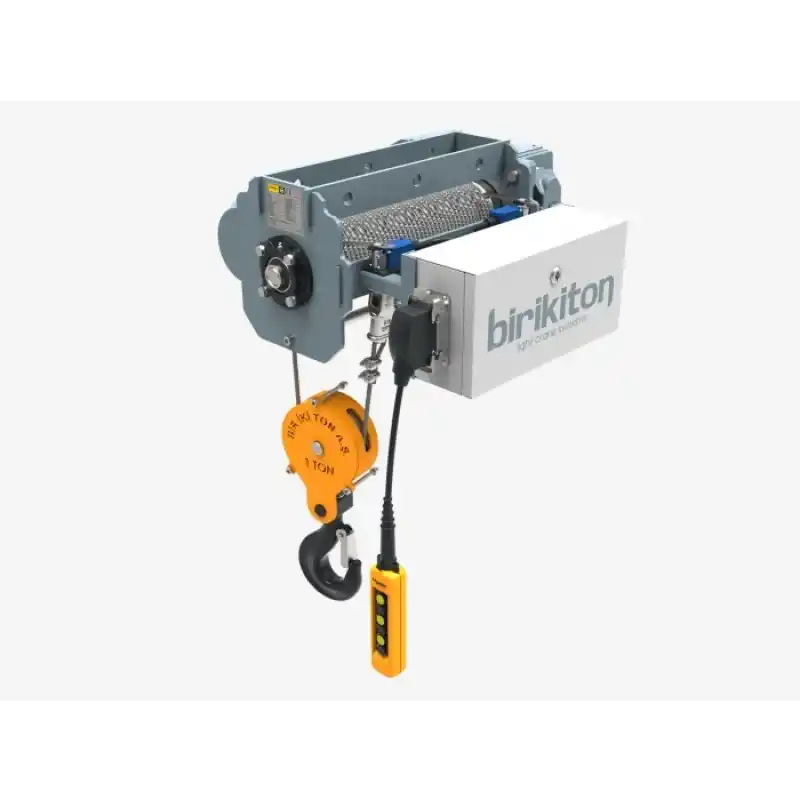 Birikiton 1000 KG 2 Hareketli Sabit Kaldırma Makinesi FEM / ISO 2m/M5