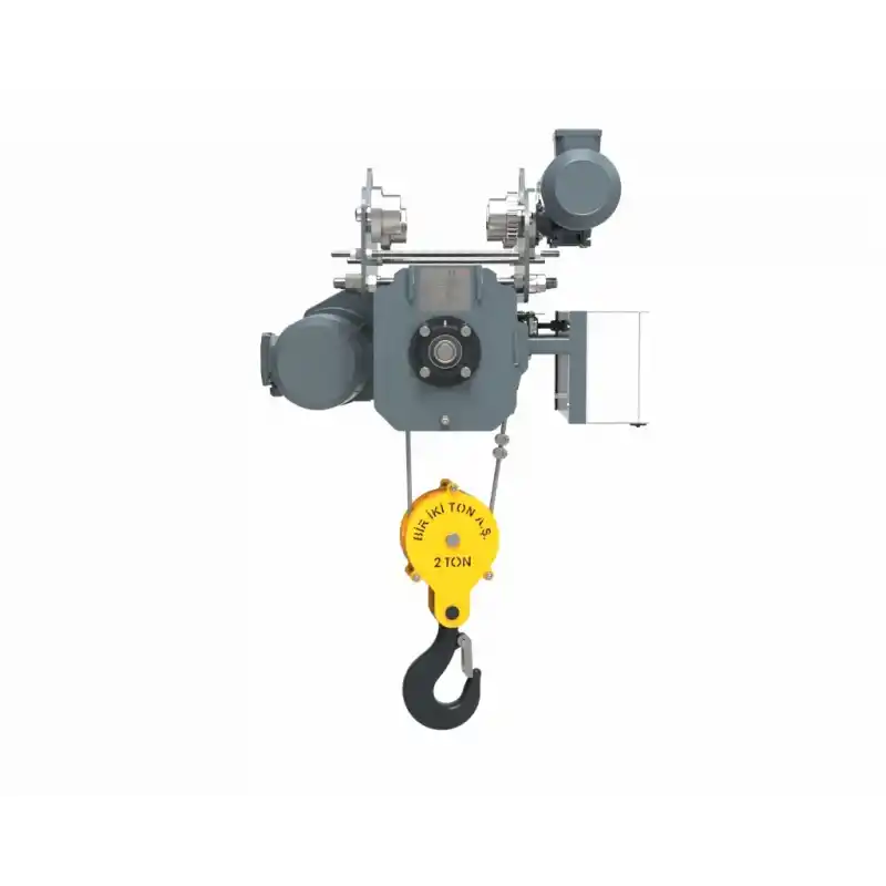 Birikiton 2000 KG 4 Hareketli Monoray Vinç FEM / ISO 2m/M5