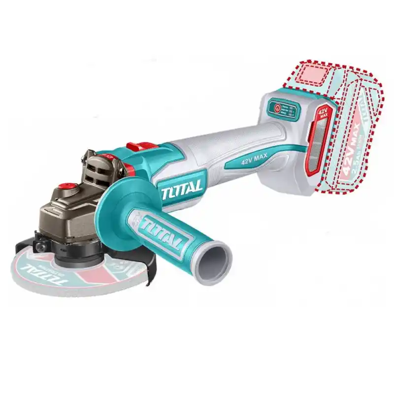 Total TAGLI4128112E 42V Akülü Avuç Taşlama 115mm