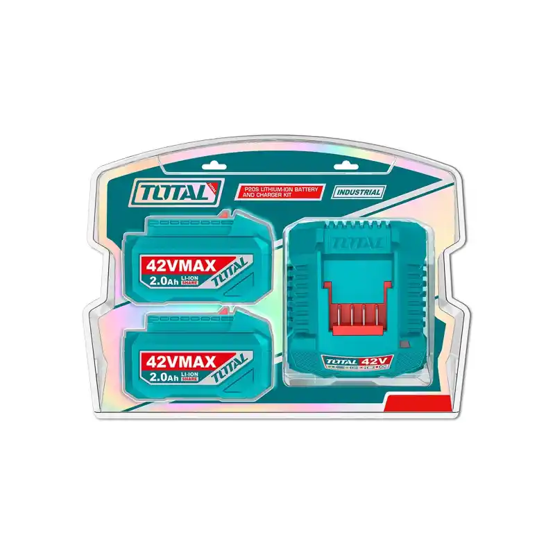 Total TFBCPM20221E 42V Akü ve Şarj Cihazı Seti