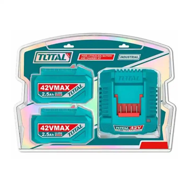 Total TFBCPM25221E 42V 2.5Ah Akü ve Şarj Cihazı Seti