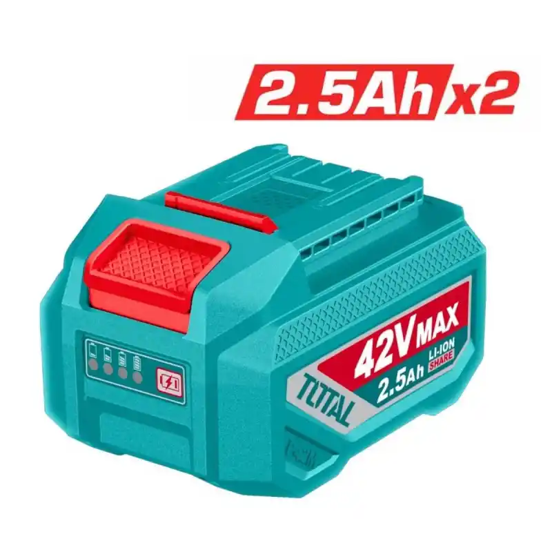 Total TFBCPM25221E 42V 2.5Ah Akü ve Şarj Cihazı Seti