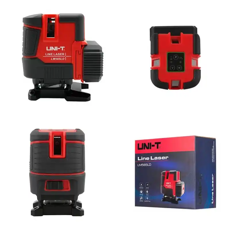 Uni-t LM585LD Akülü Yeşil Çizgi Lazer Hizalama 30 Mt