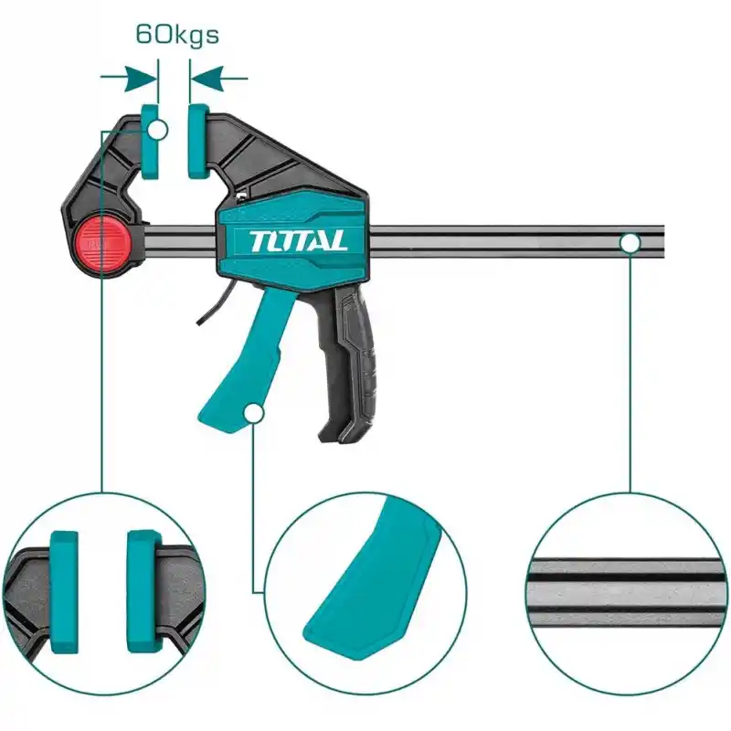 Total THT1340603 Tetikli İşkence 63x450mm