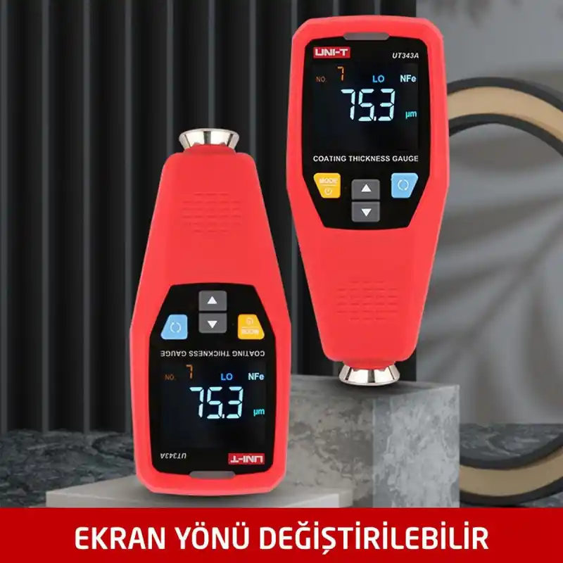 Unit UT343A Kaplama ve Boya Kalınlığı Ölçme Cihazı