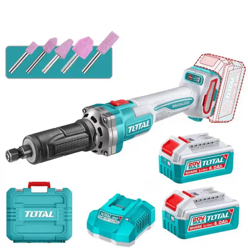 Total TDGLI20012E Akülü Kalıpçı Taşlama