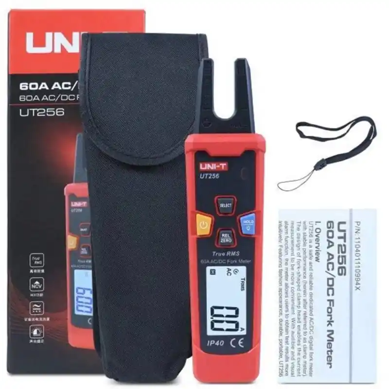 Uni-T UT256 60A ACDC True RMS Açık Ağızlı Pens Ampermetre