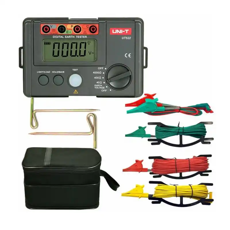 Uni-t UT522 Dijital Topraklama Megeri Test Cihazı