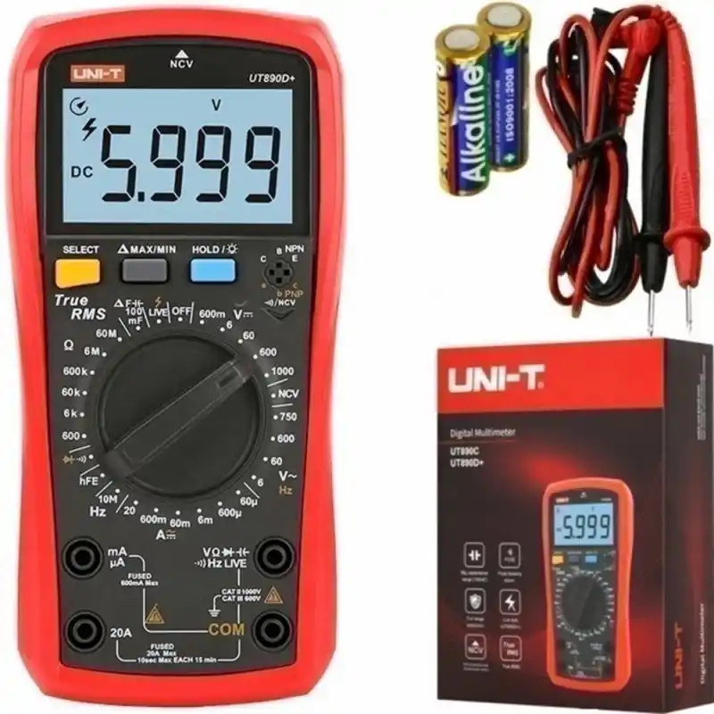 Uni-t UT890D+ True RMS Dijital Multimetre