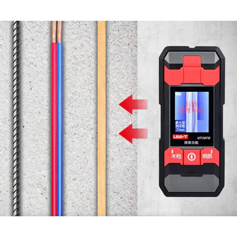 Uni-t UT387D Voltaj ve Metal Dedektörü Duvar Tarayıcı