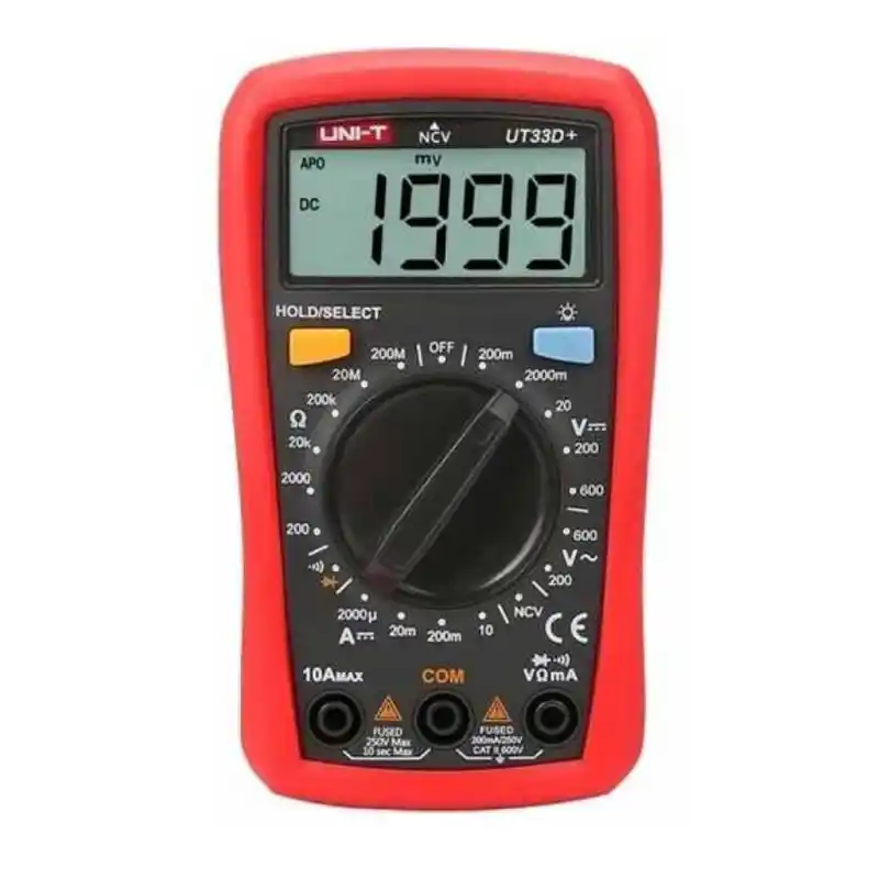 Uni-t UT33D+ Dijital Multimetre 600V 10A