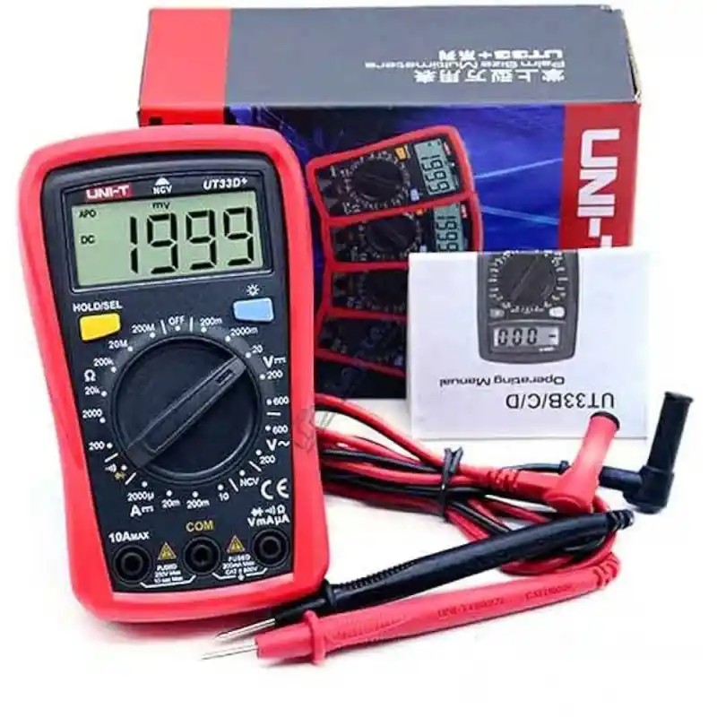 Uni-t UT33D+ Dijital Multimetre 600V 10A