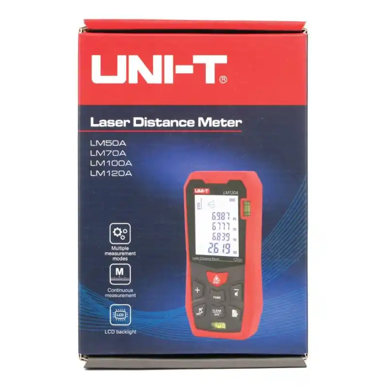 Uni-t LM100A Lazer Metre Mesafe Ölçer 100 Metre