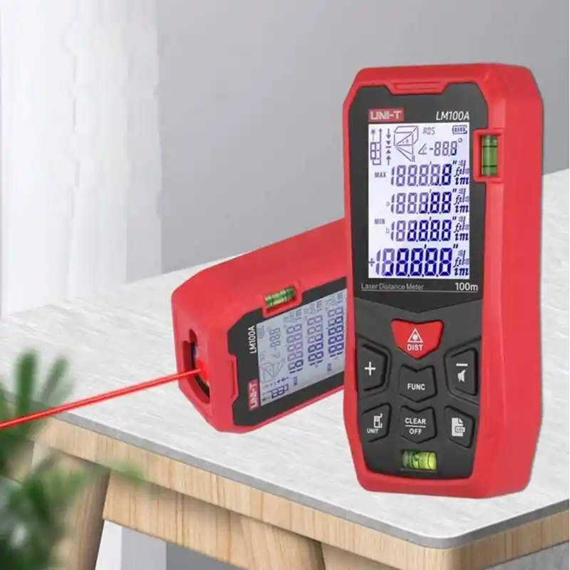 Uni-t LM100A Lazer Metre Mesafe Ölçer 100 Metre