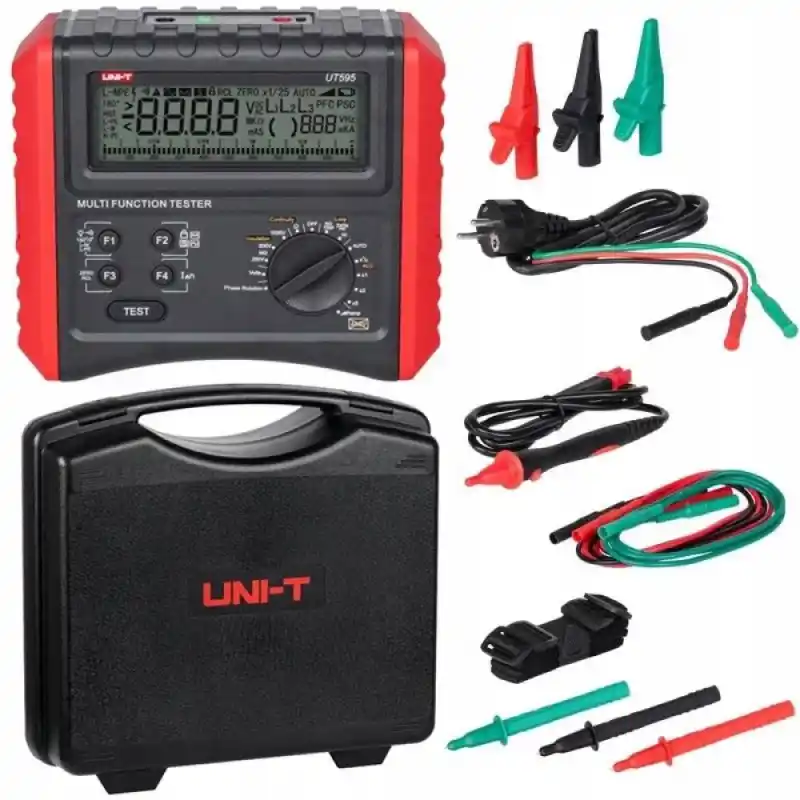Uni-t UT595 Çok Fonksiyonlu Tesisat Test Cihazı