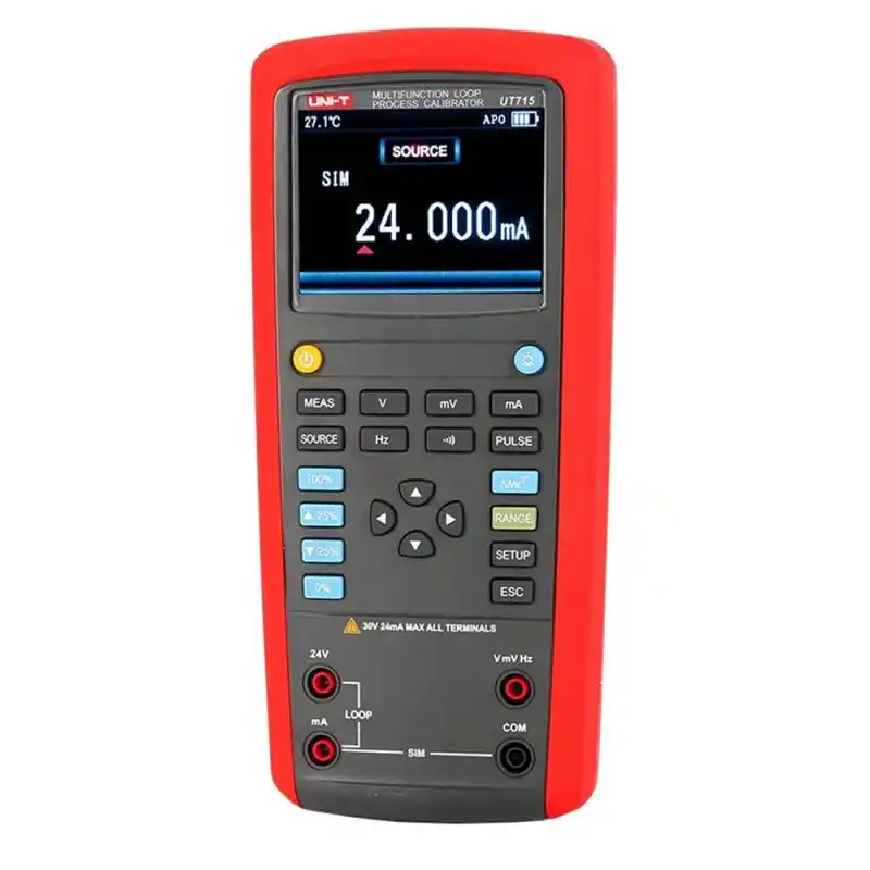 Uni-t UT715 Çok Fonksiyonlu Döngü Proses Kalibratörü