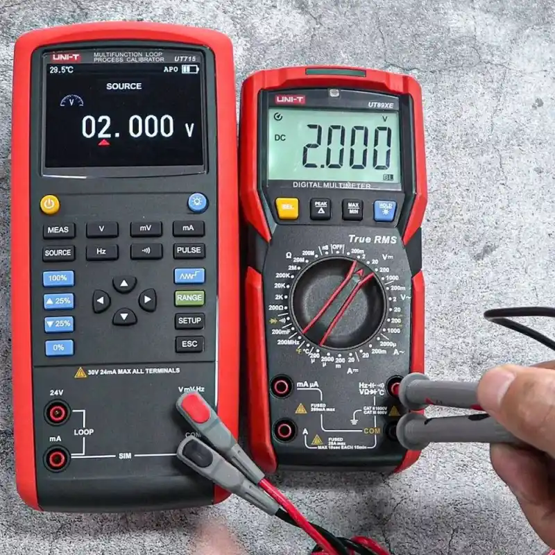 Uni-t UT715 Çok Fonksiyonlu Döngü Proses Kalibratörü