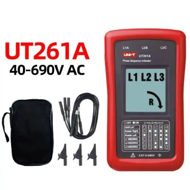Uni-t UT261A Dijital Faz Sırası Ölçer