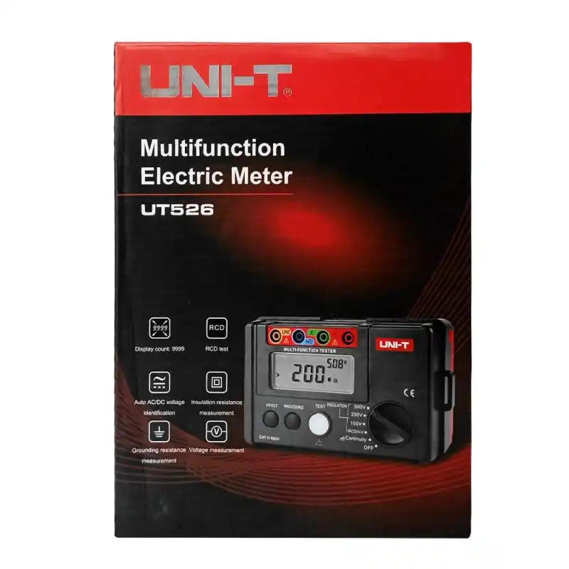 Uni-t UT526 Kaçak Akım ve İzolasyon Megeri