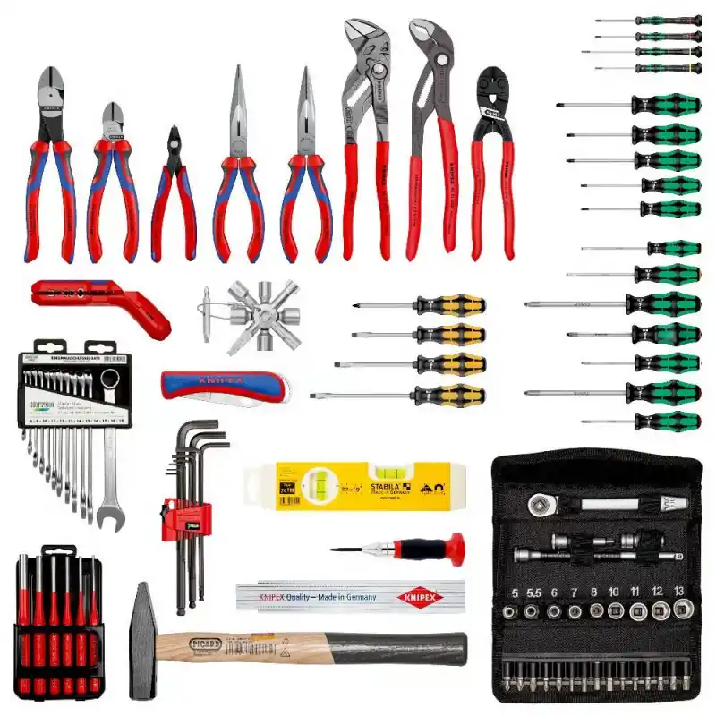 Knipex 00 21 37 M Robust45 Move Mekanik Alet Çantası 90 Parçalı