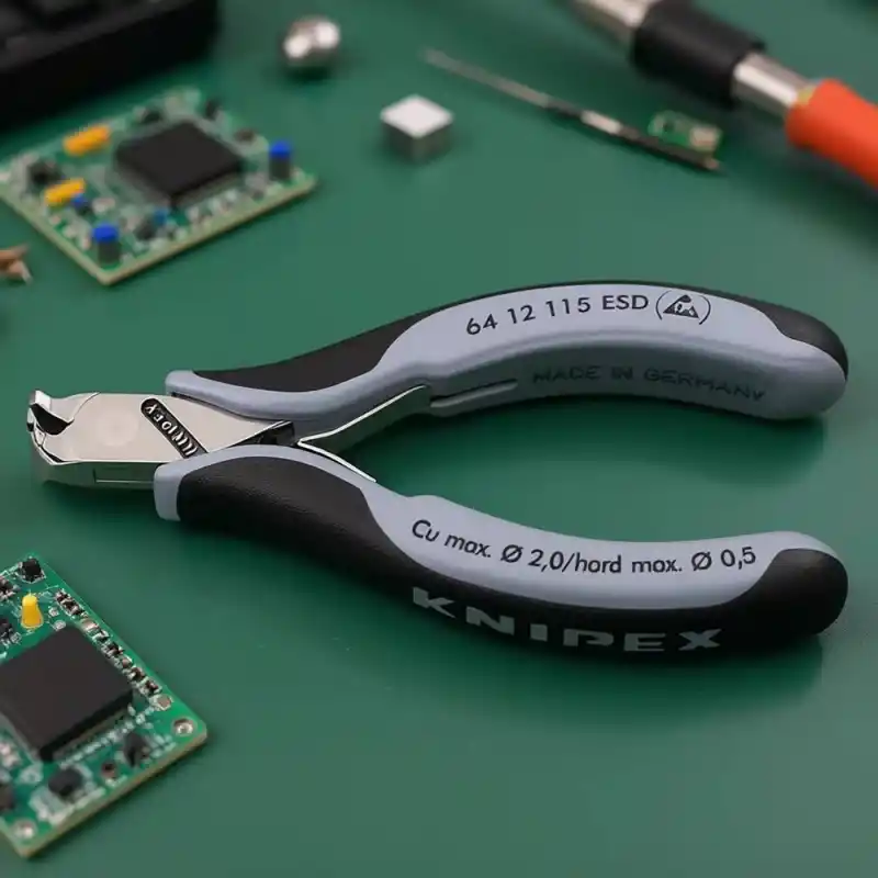 Knipex 64 12 115 ESD Elektronikçi Tepe Keski 115mm