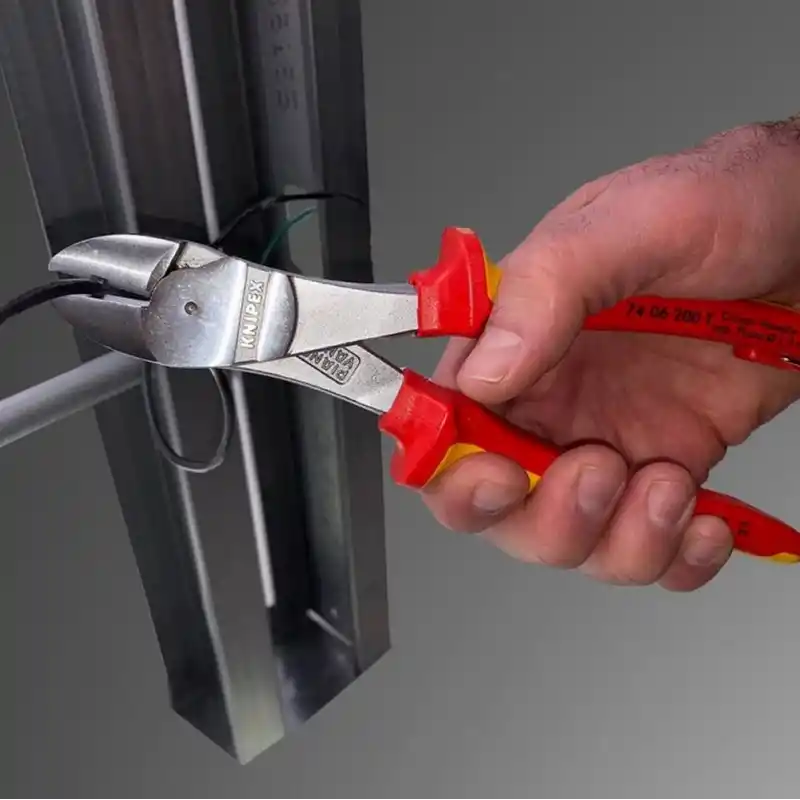 Knipex 74 06 200 T Ağır Hizmet Yan Keski 200mm