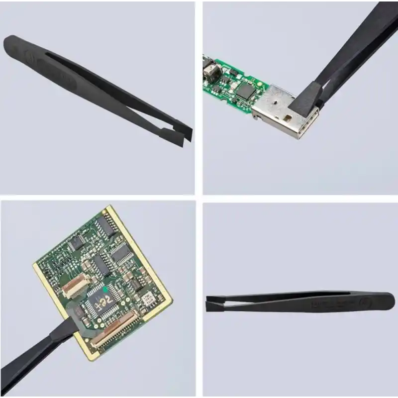 Knipex 92 00 05 ESD Plastik Cımbız Seti 5 Parça