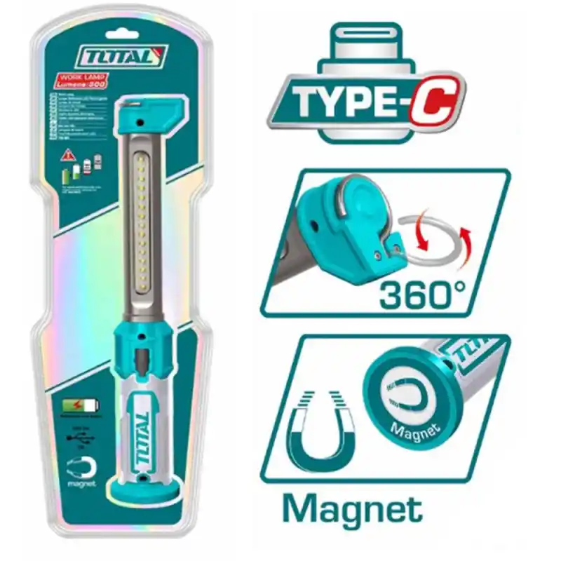 Total TWLI043006 Manyetik Şarjlı Çalışma Lambası