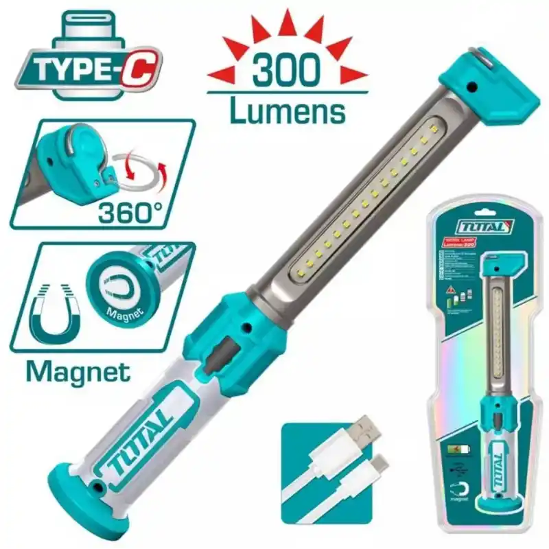Total TWLI043006 Manyetik Şarjlı Çalışma Lambası