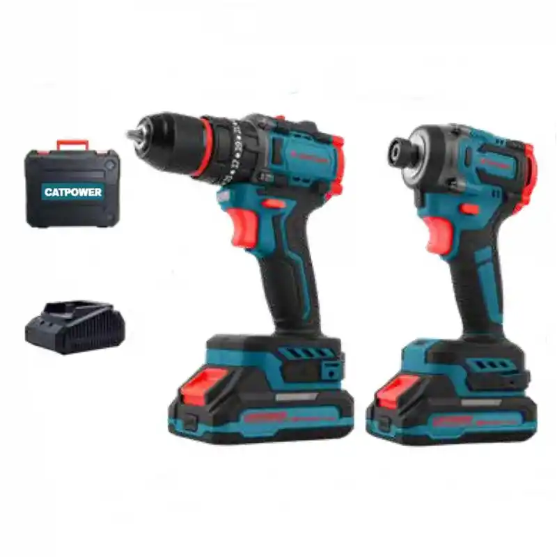 Catpower 5165 Akülü Matkap ve Torklu Vidalama Seti