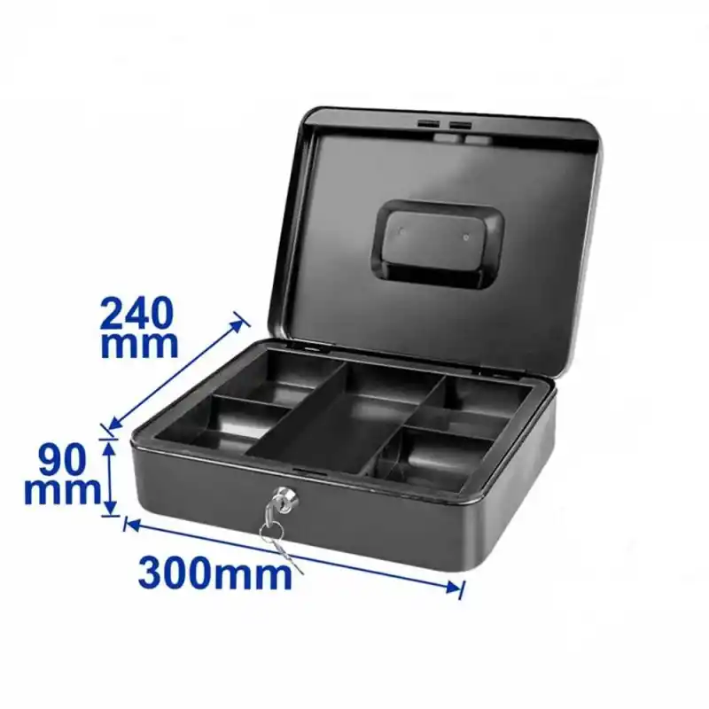 Wadfow WQQX2H05 Anahtarlı Metal Para Kutusu